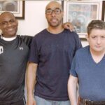 three man standing together