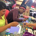craft workshop at harry belafonte library