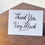 thank you card
