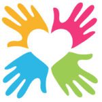 hands and heart graphic