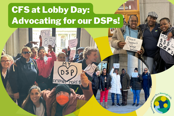 CFS Advocates Lobby in Albany - The Center for Family Support