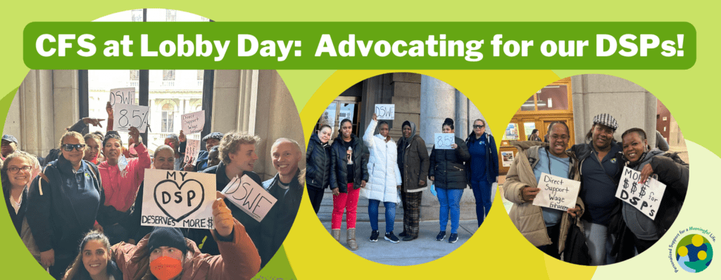 CFS Advocates Lobby in Albany - The Center for Family Support