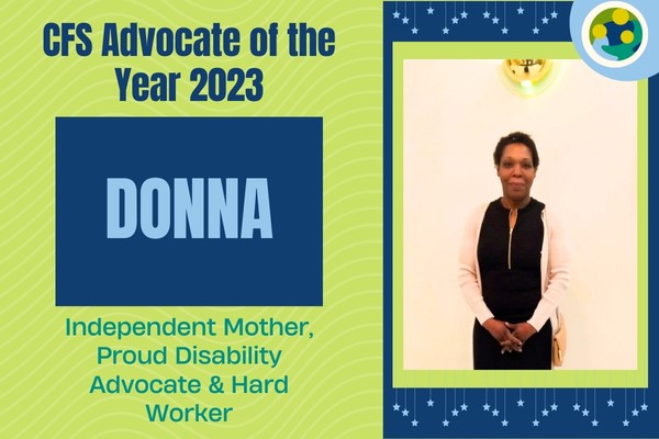 Donna CFS Advocate of the Year