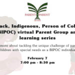 Parent to Parent NYS - BIPOC Parent Group and Learning Series