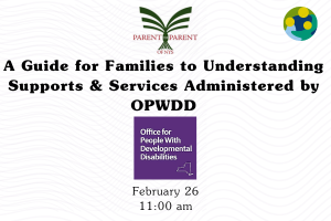 Parent to Parent NYS - Understanding OPWDD Supports & Services