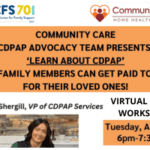 Learn About CDPAP - Community Care