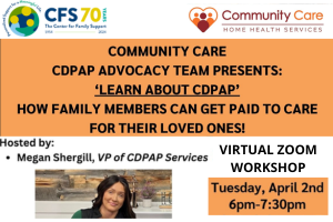 Learn About CDPAP - Community Care