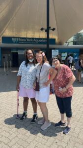 Oberman Ladies at Aquarium