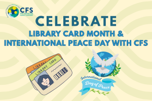 Library Card Month & Celebrating International Day of Peace