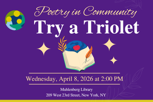 NY: Try a Triolet: Poetry in Community